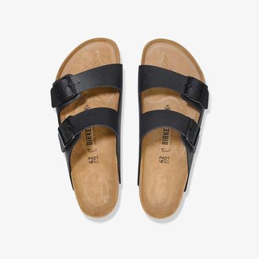  Birkenstock Arizona Bf Saffiano Erkek Siyah Terlik