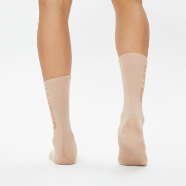  UNITED4 Unisex Gri/Krem 3'lü Çorap