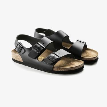  Birkenstock Milano Nl Erkek Siyah Sandalet