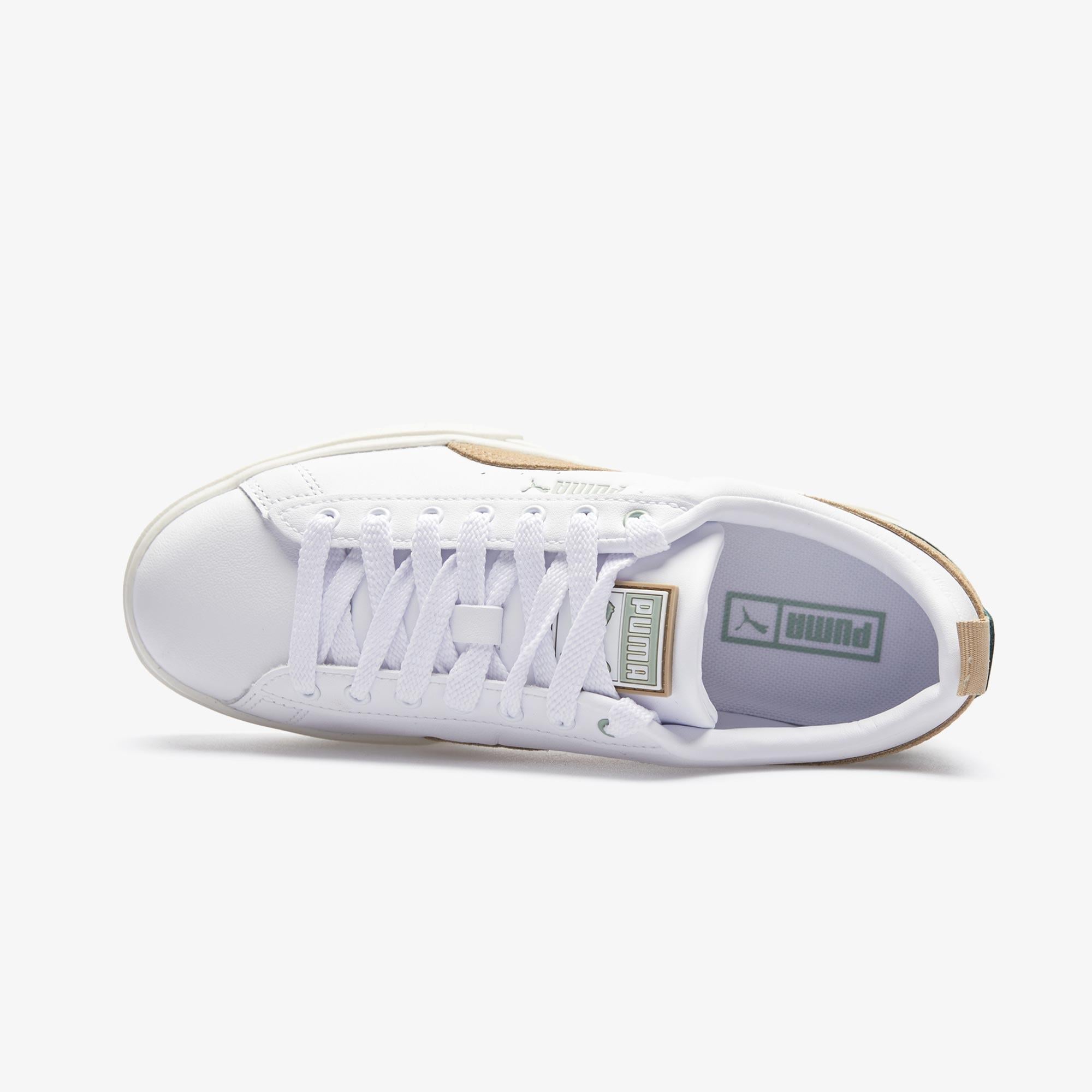 Puma Mayze Lth Kadın Beyaz Spor Ayakkabı