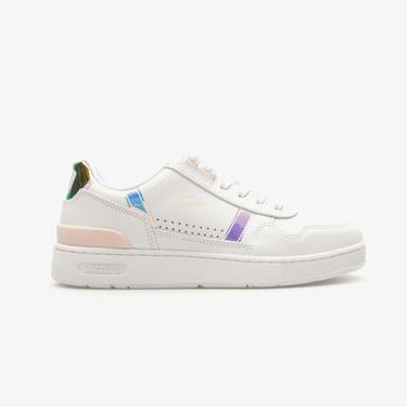  Lacoste T-Clip Kadın Beyaz Sneaker