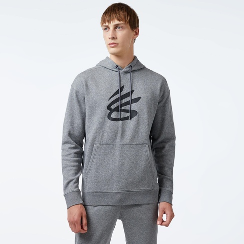  Under Armour Curry Splash Erkek Gri Hoodie