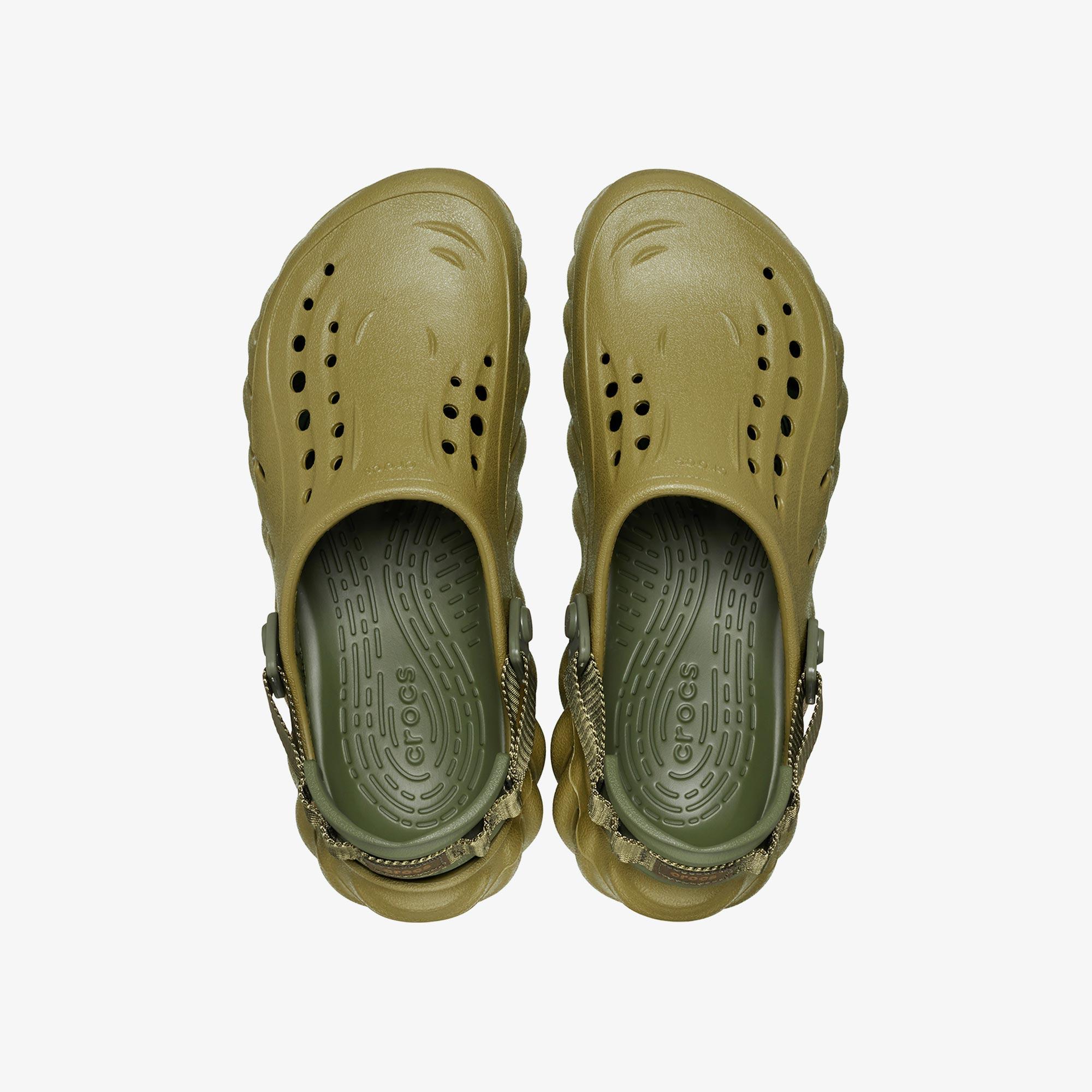 Crocs Echo Erkek Haki Terlik