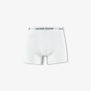  Guess Organic Light Stretch Jersey Erkek Siyah 3'Lü Boxer