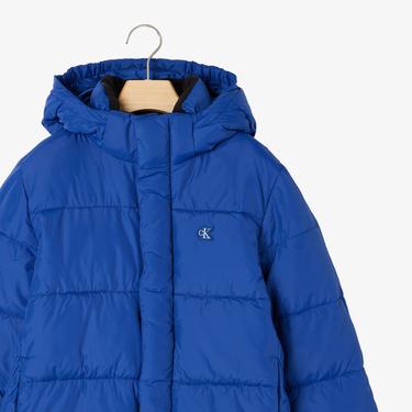  Calvin Klein Jeans Essential Puffer Çocuk Mavi Mont