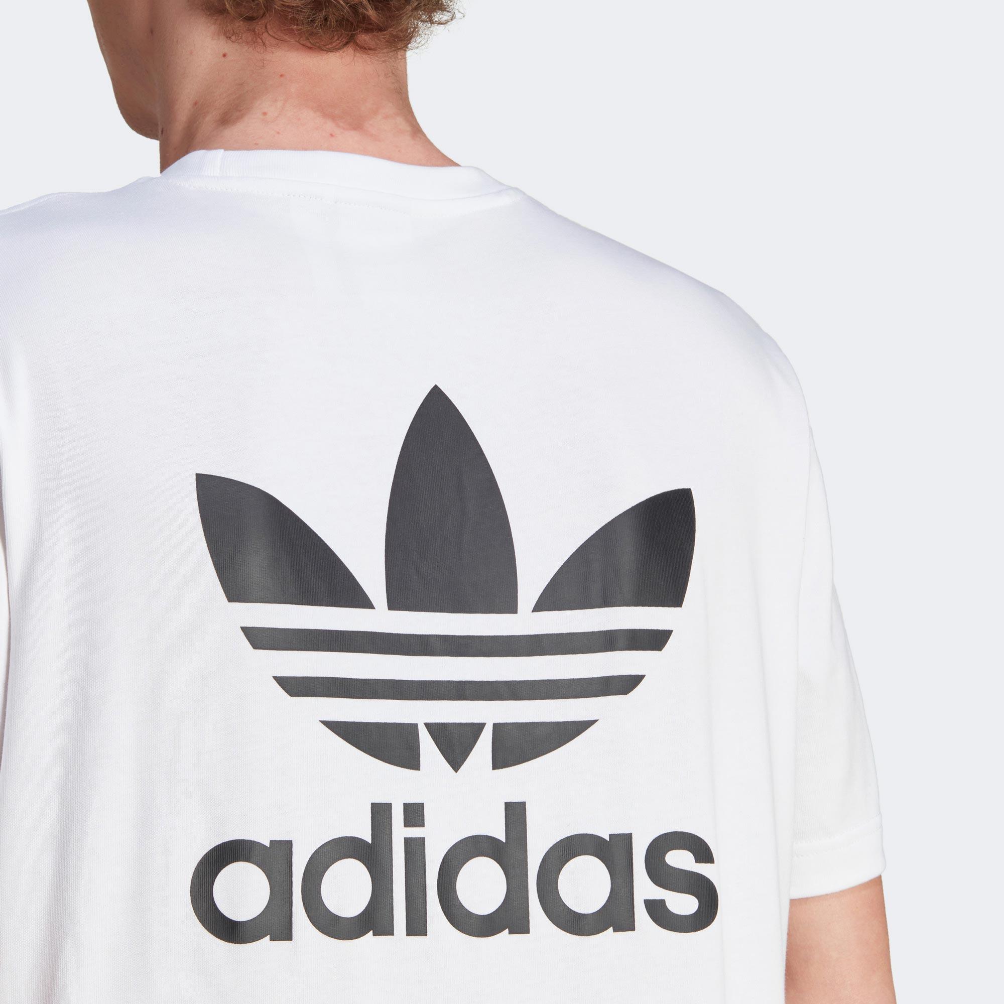 adidas B+F Trefoil Erkek Beyaz Günlük T-Shirt