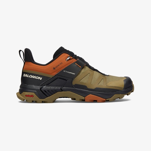  Salomon X Ultra 4 Gore-Tex Erkek Haki Outdoor Ayakkabı