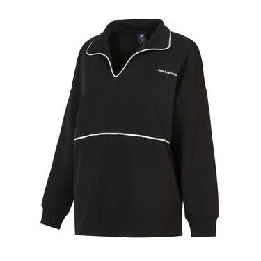  New Balance Lifestyle Kadın Siyah Sweatshirt