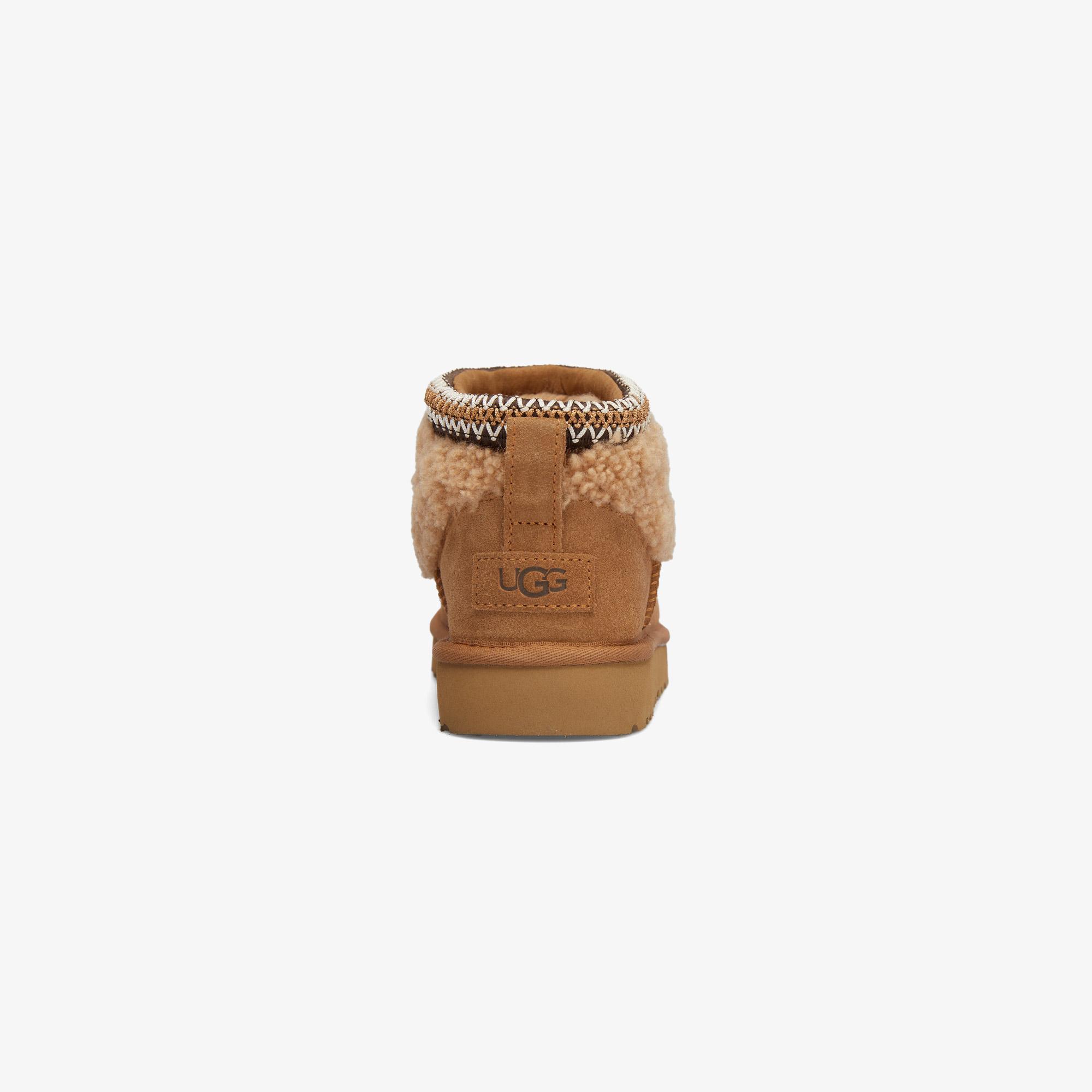 UGG Classic Ultra Mini Maxi Curly Kadın Taba Bot