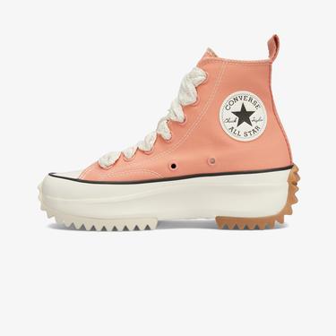  Converse Run Star Hike Unisex Pembe Platform Sneaker