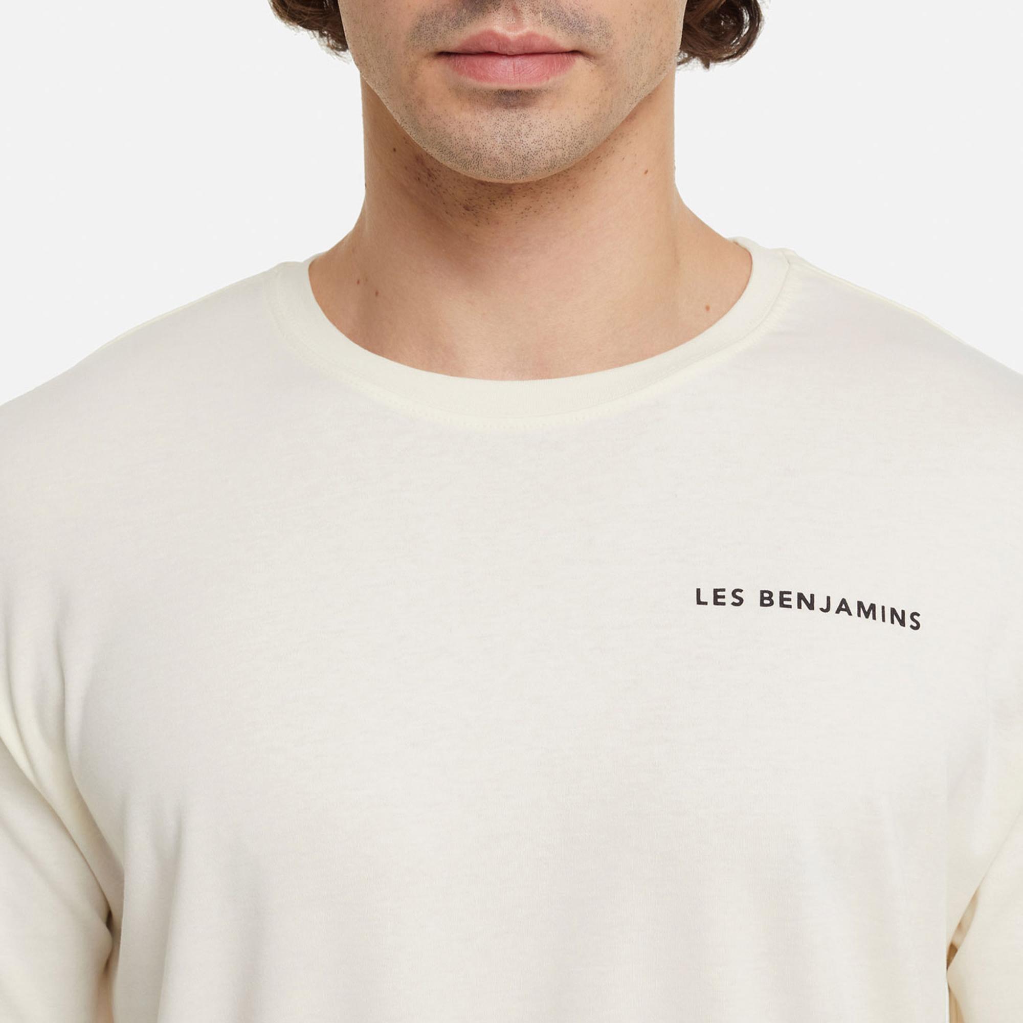 Les Benjamins Core Erkek Beyaz T-Shirt