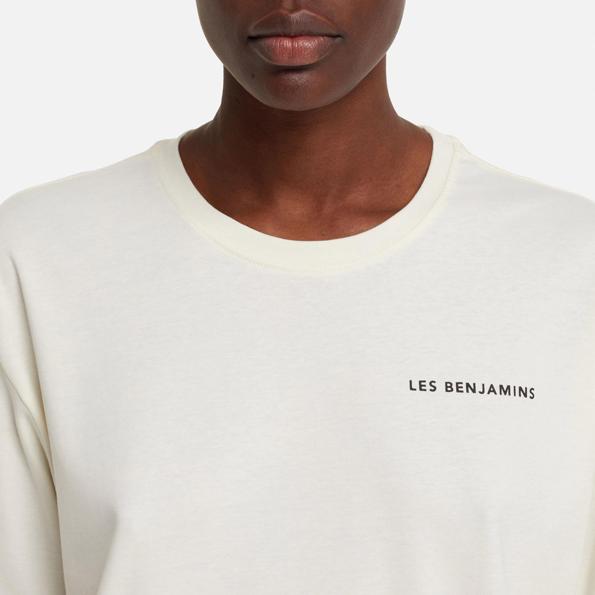 Les Benjamins Core Erkek Beyaz T-Shirt