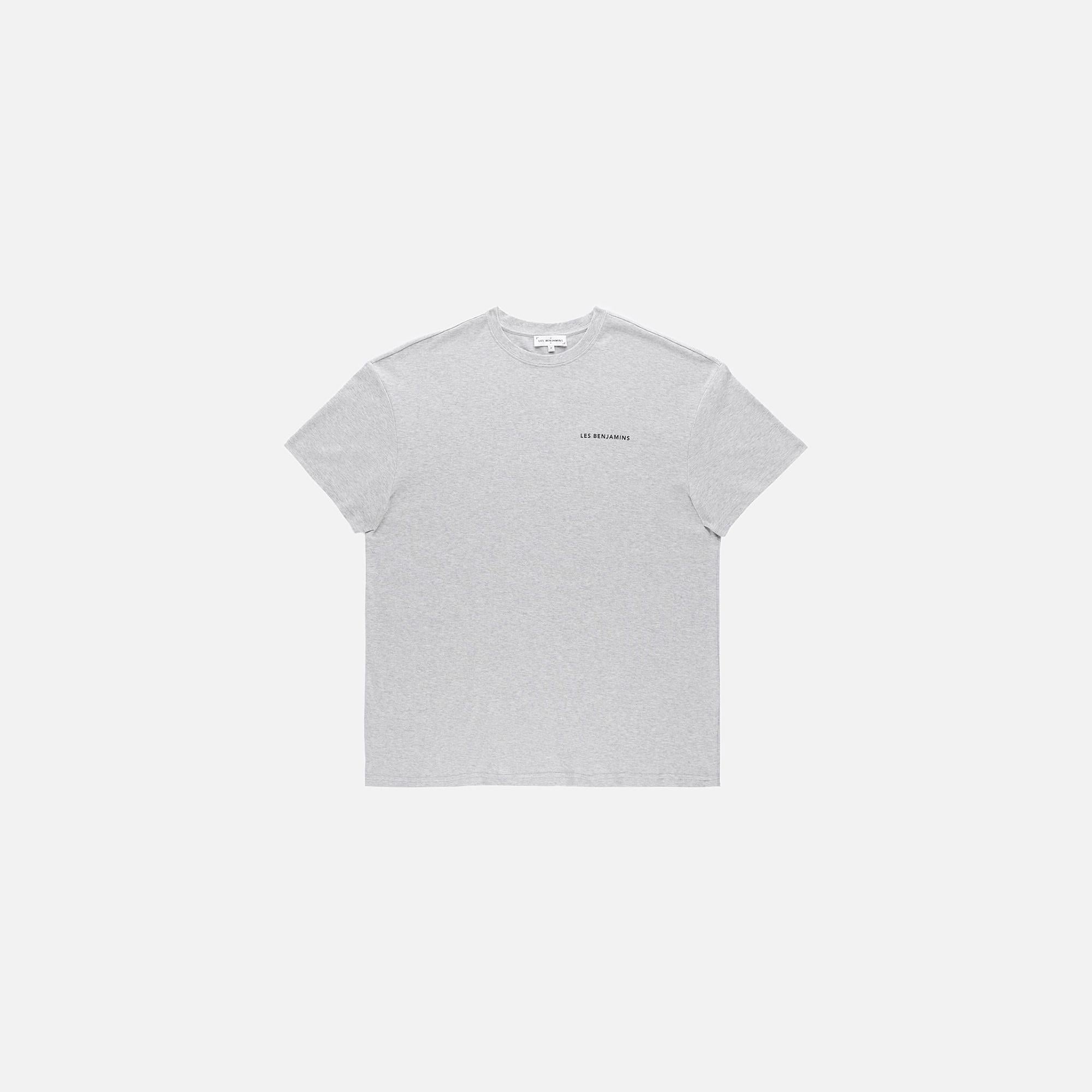 Les Benjamins Core Erkek Gri T-Shirt