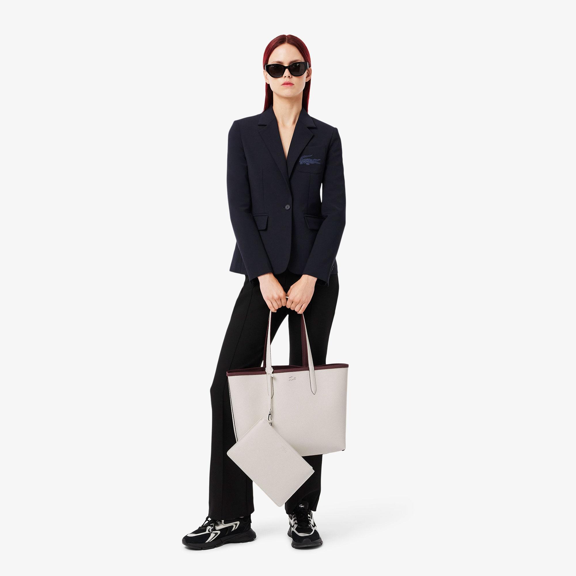 Lacoste Anna Kadın Çift Taraflı Bordo Omuz Çantası