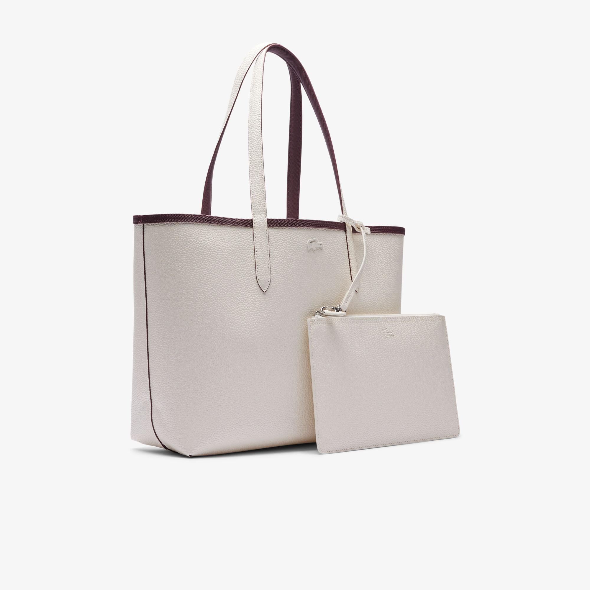 Lacoste Anna Kadın Çift Taraflı Bordo Omuz Çantası