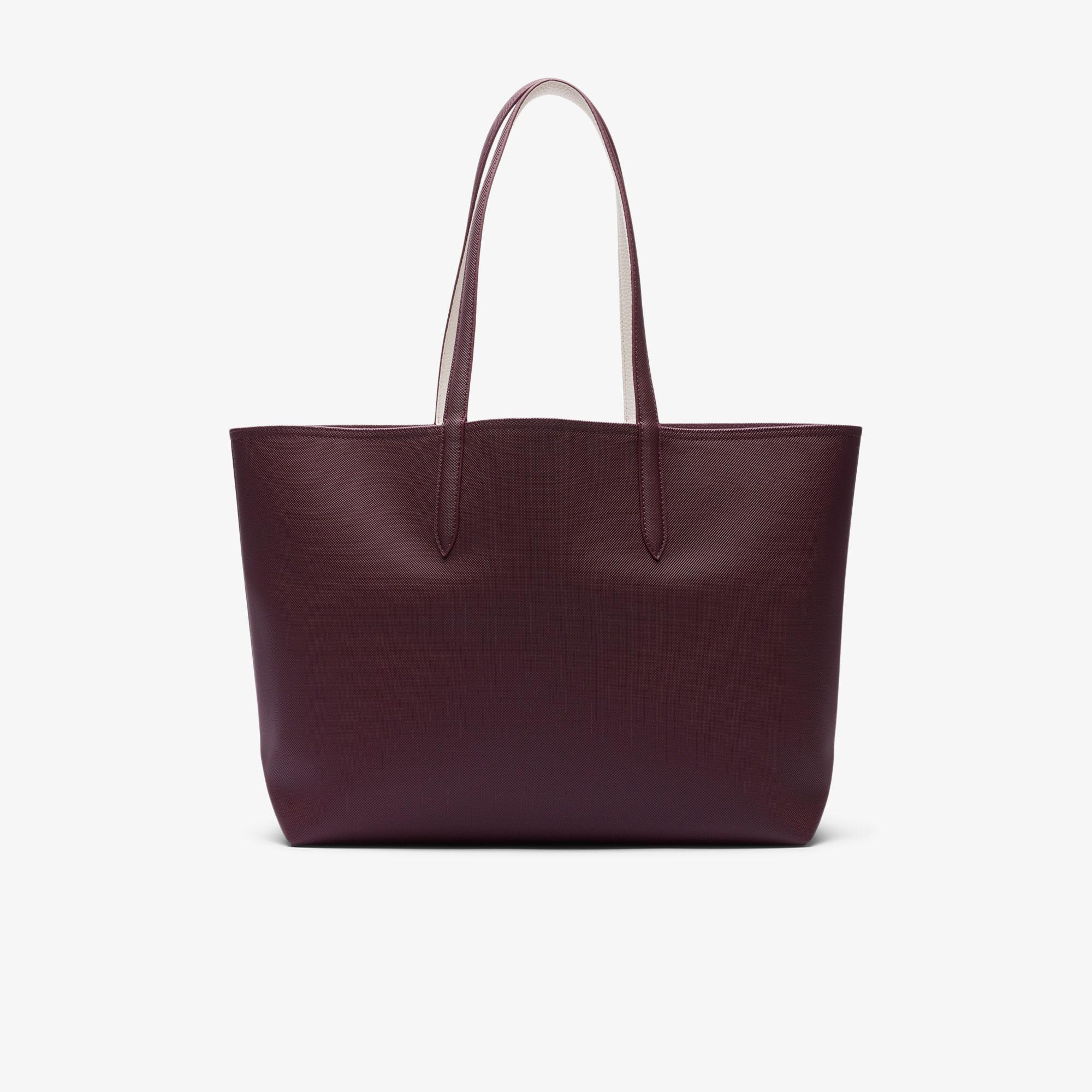 Lacoste Anna Kadın Çift Taraflı Bordo Omuz Çantası