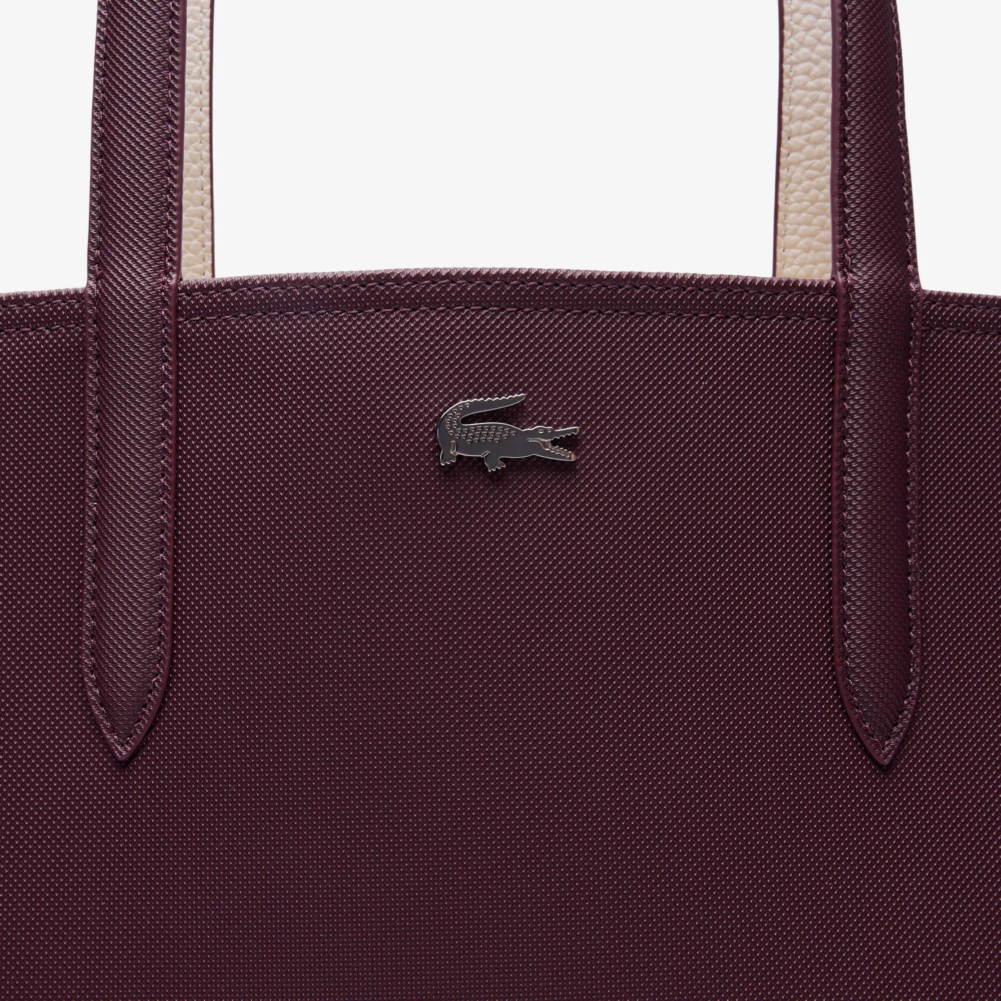 Lacoste Anna Kadın Çift Taraflı Bordo Omuz Çantası