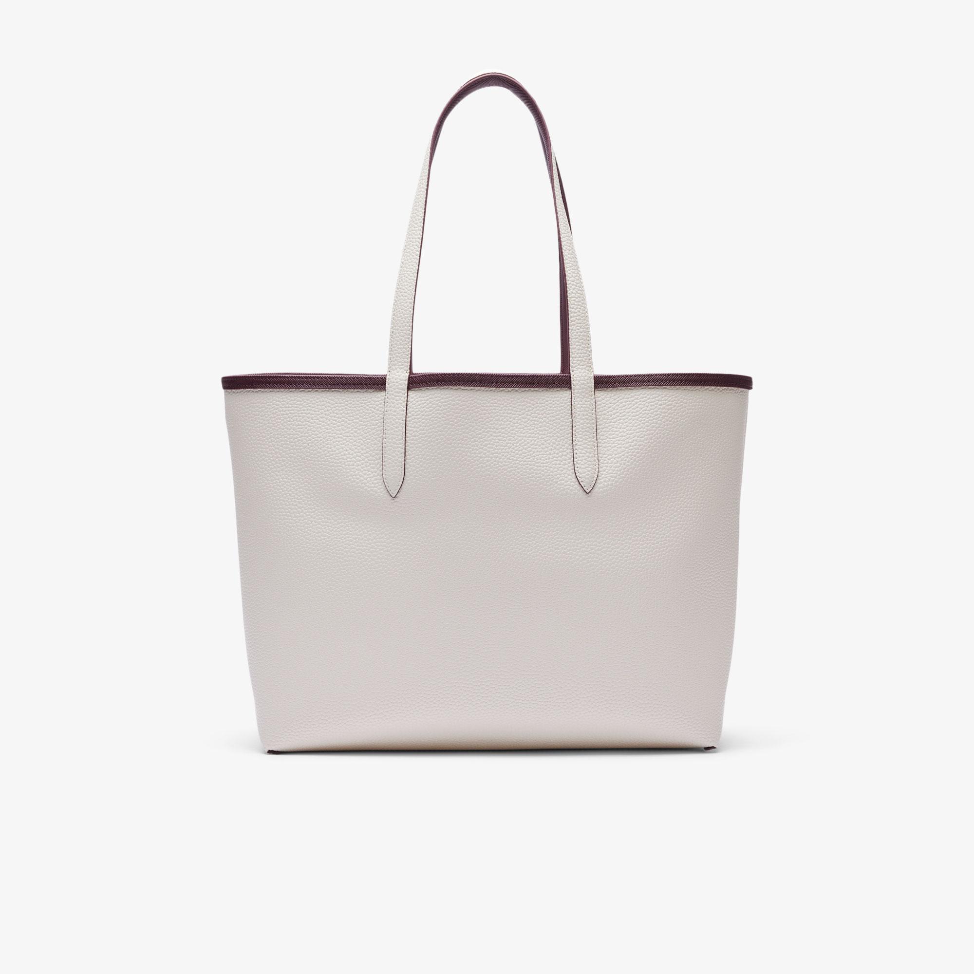 Lacoste Anna Kadın Çift Taraflı Bordo Omuz Çantası