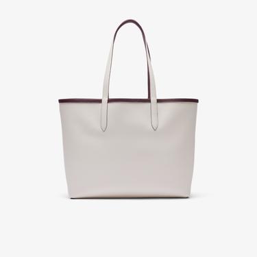  Lacoste Anna Kadın Çift Taraflı Bordo Omuz Çantası