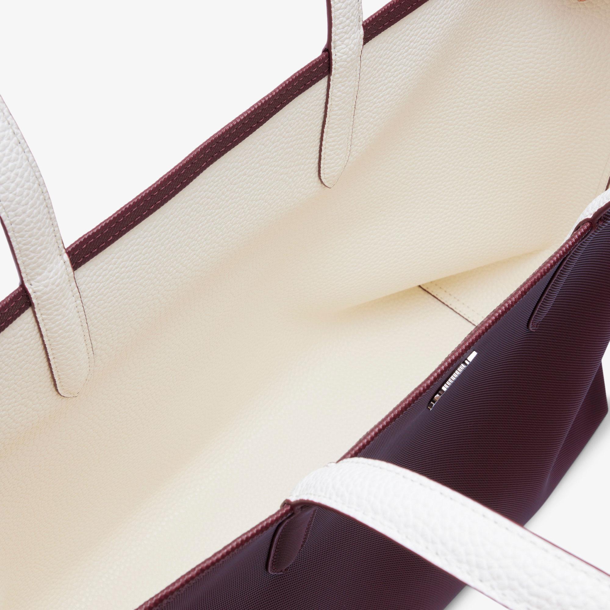 Lacoste Anna Kadın Çift Taraflı Bordo Omuz Çantası