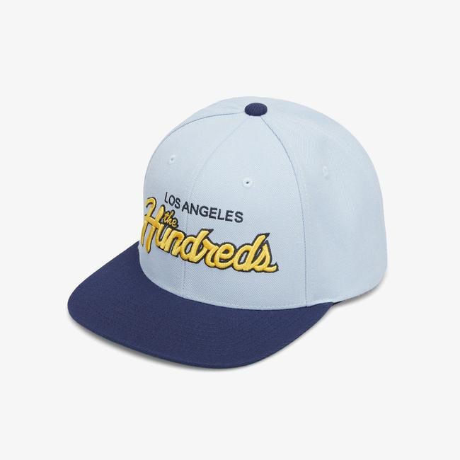  The Hundreds F24 Team 2 Snapback Erkek Mavi Şapka