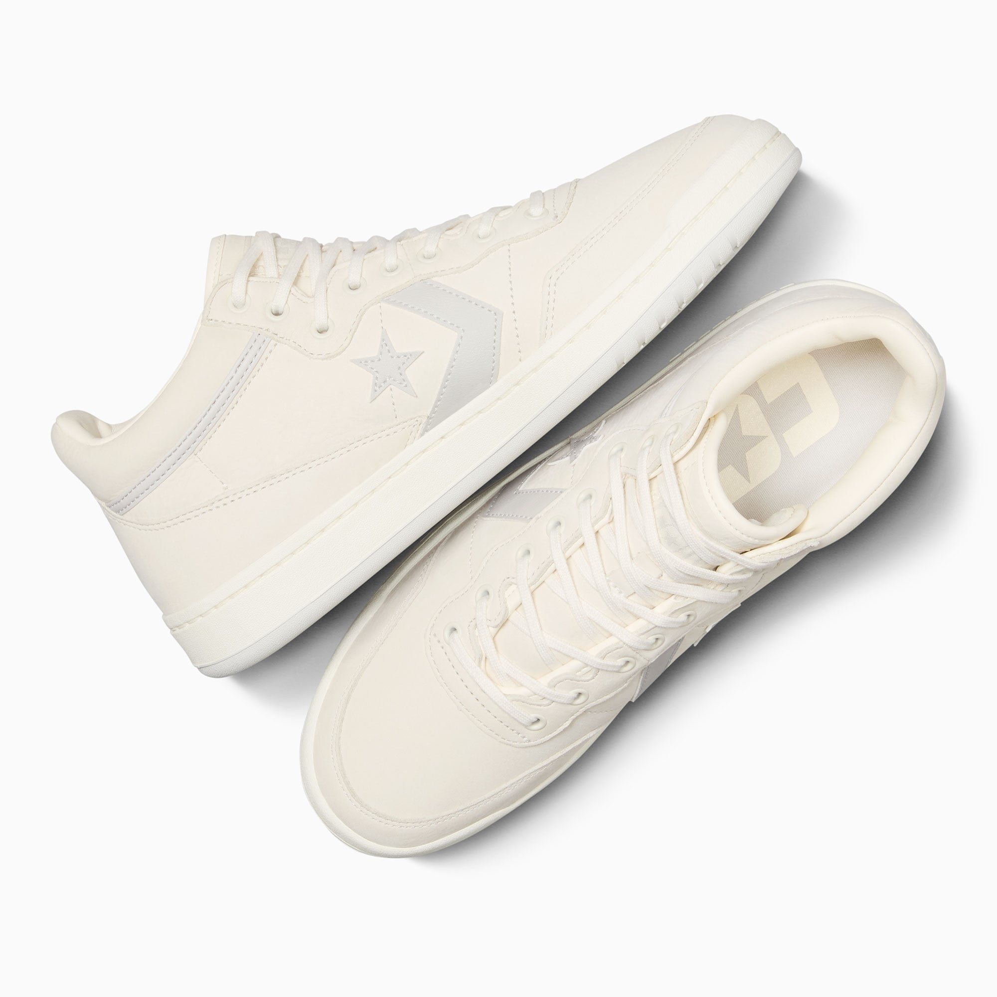 Converse Fastbreak Pro Unisex Krem Deri Sneaker - Görsel 9