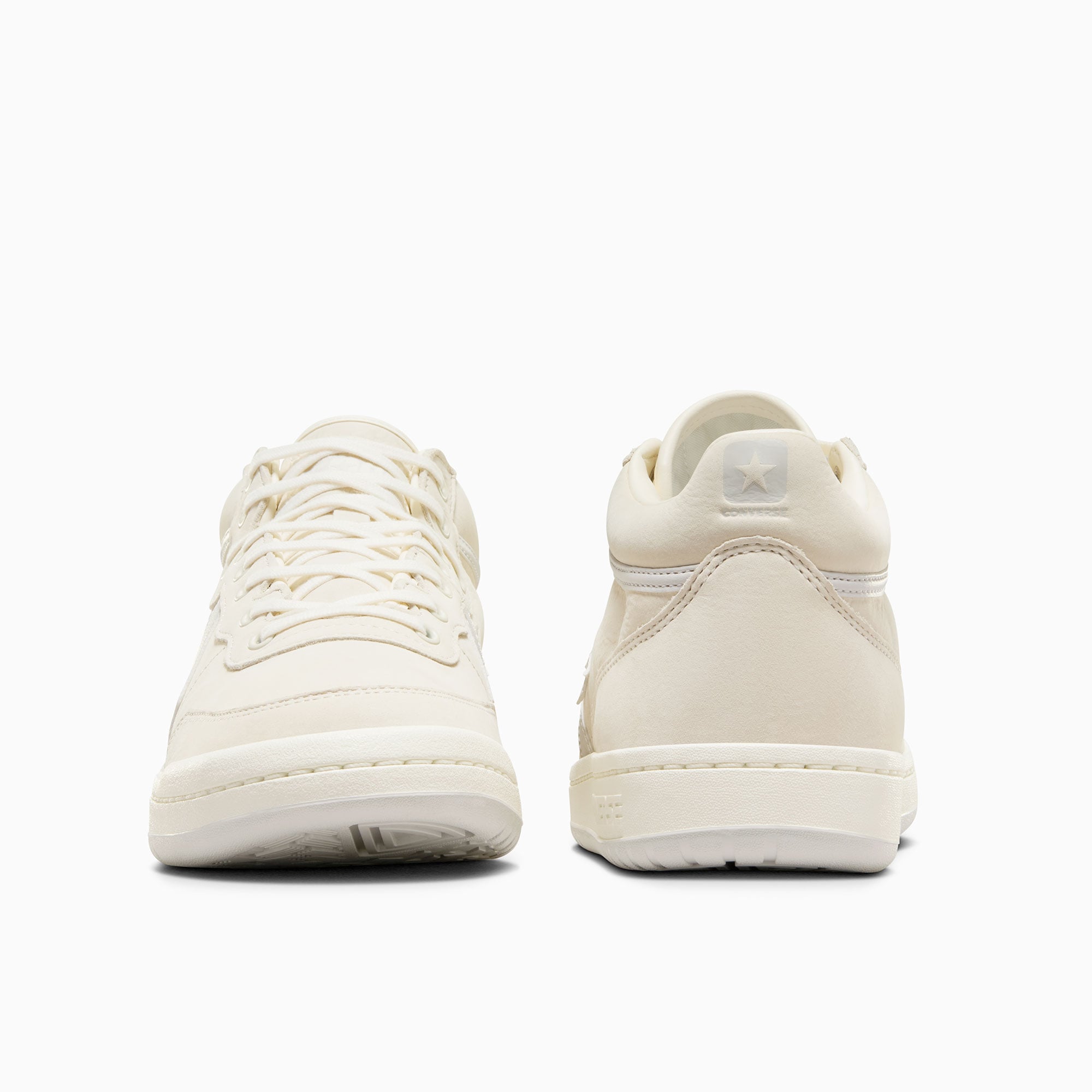 Converse Fastbreak Pro Unisex Krem Deri Sneaker - Görsel 4