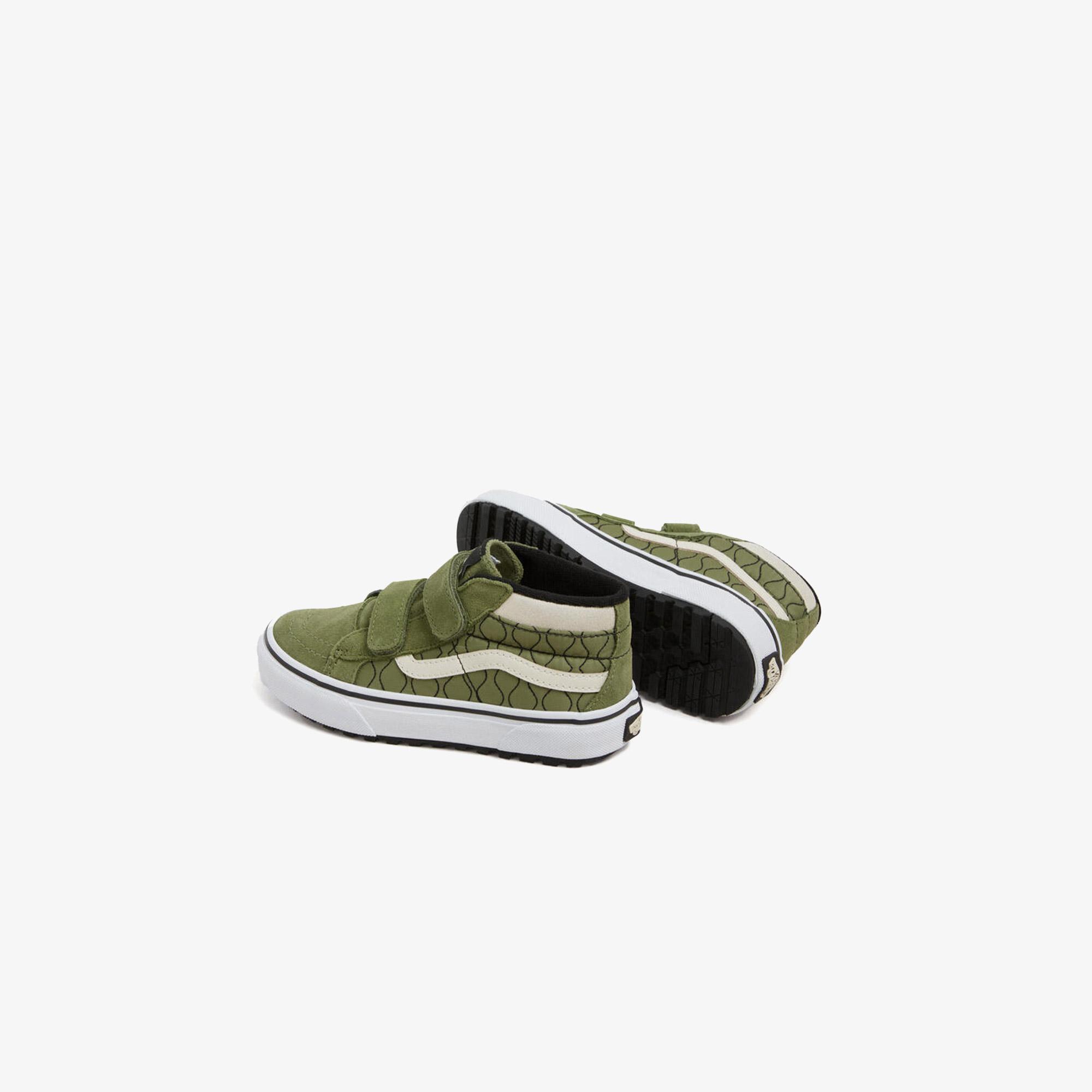 Vans Mte Sk8-Mid Reissue V Çocuk Yeşil Sneaker