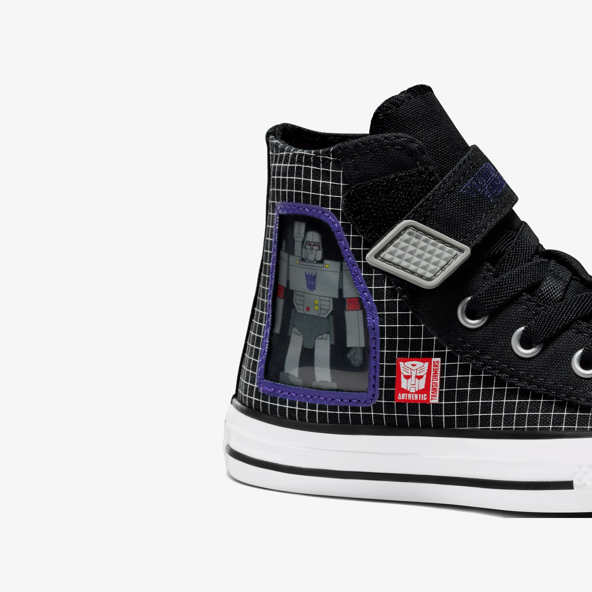 Converse x Transformers Chuck Taylor All Star 1V Çocuk Siyah Sneaker - Görsel 7