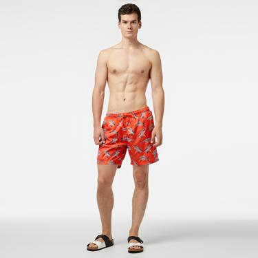  Nautica Classic Erkek Turuncu Deniz Şortu