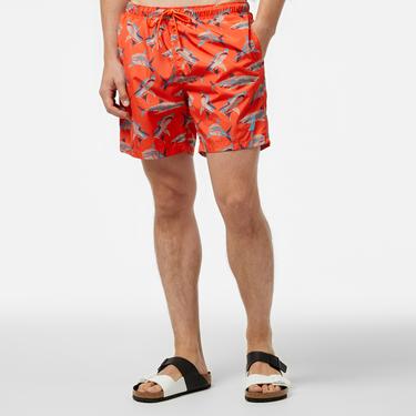  Nautica Classic Erkek Turuncu Deniz Şortu