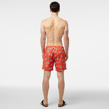  Nautica Classic Erkek Turuncu Deniz Şortu