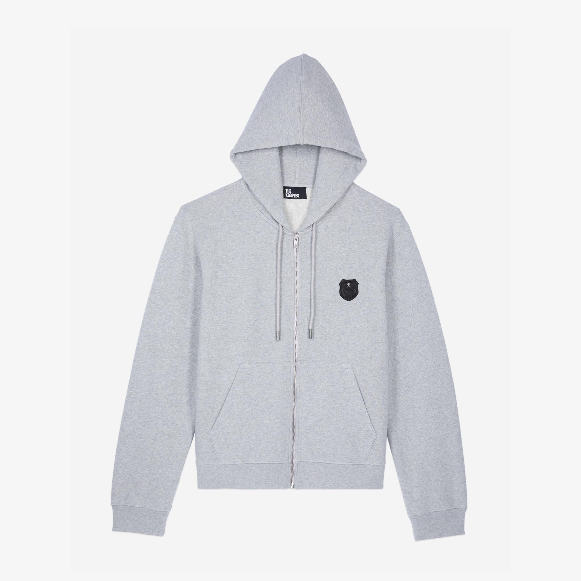 The Kooples Erkek Gri Sweatshirt