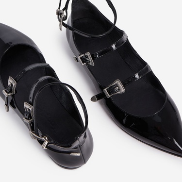  KADIN SİYAH AYAKKABI