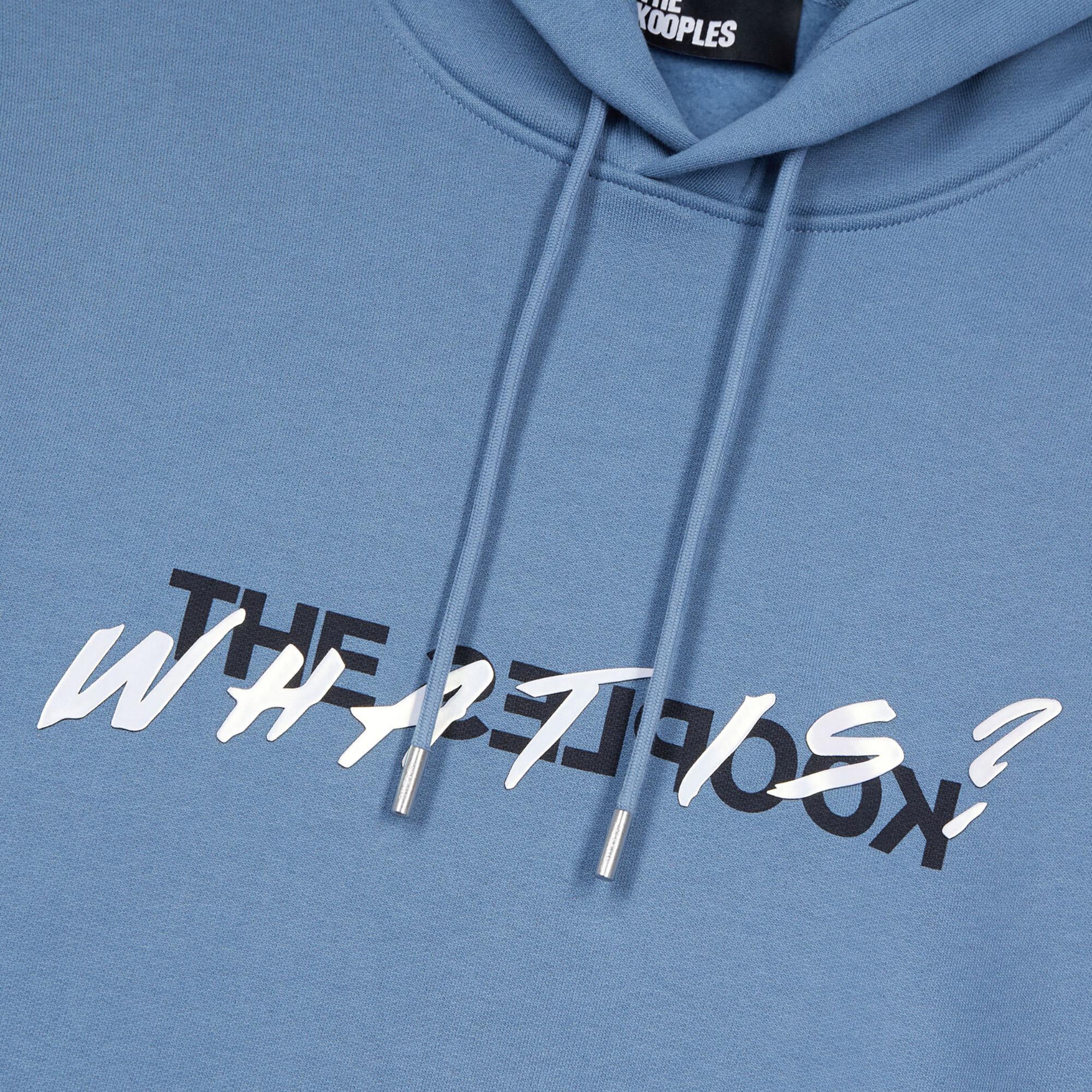 ERKEK MAVİ SWEATSHIRT