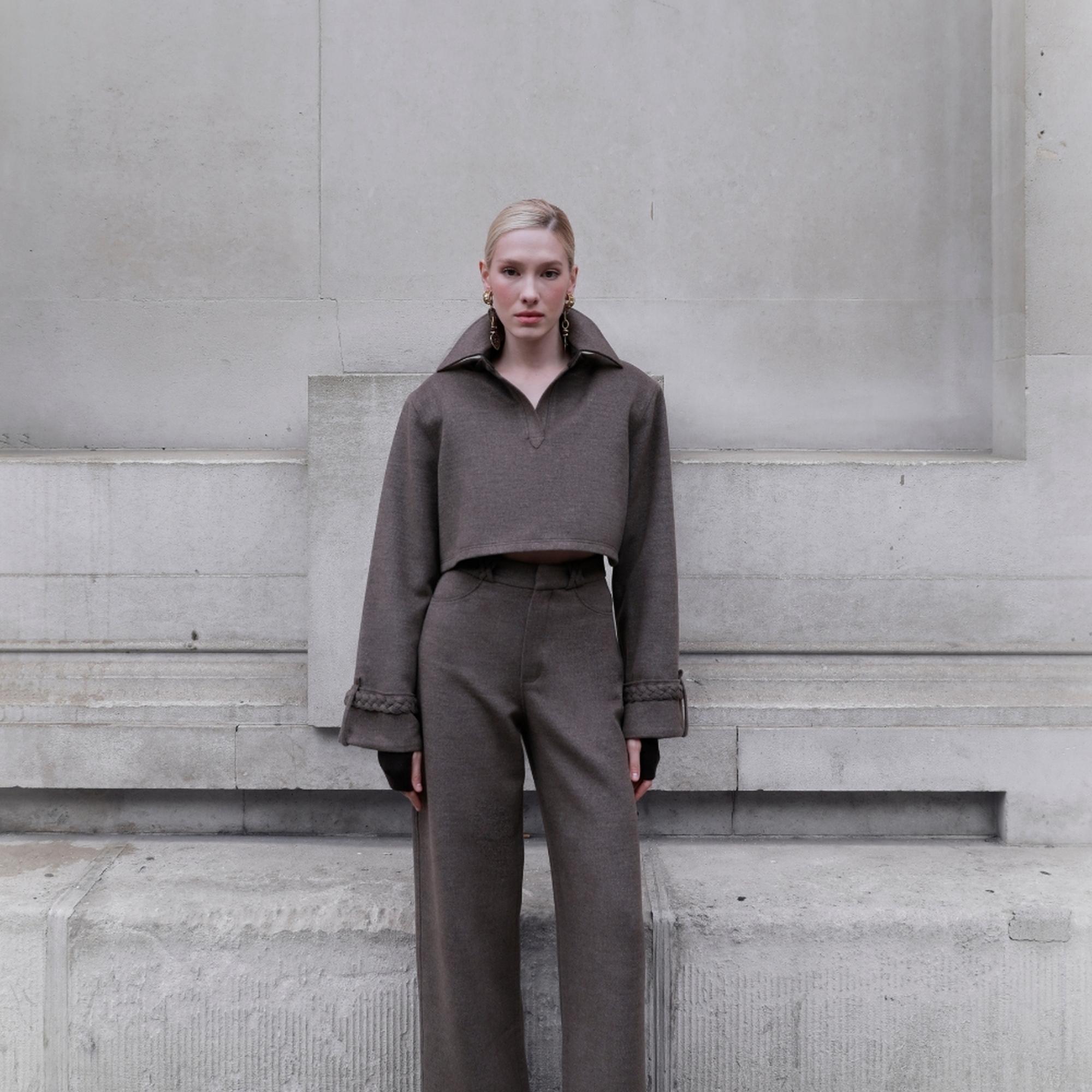 Wabi Sabi Kadın Soho Polo Yaka Kazak