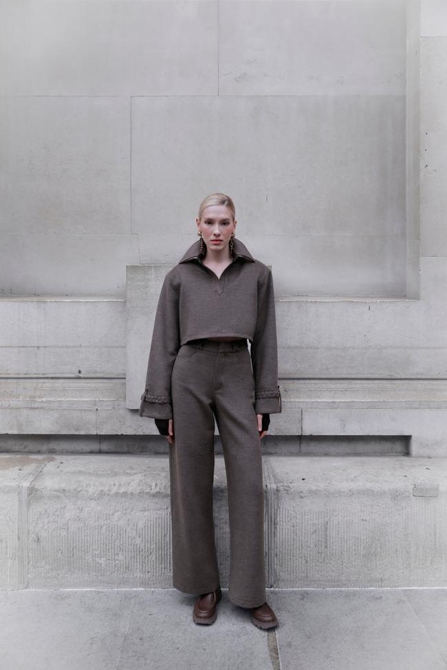  Wabi Sabi Kadın Soho Polo Yaka Kazak