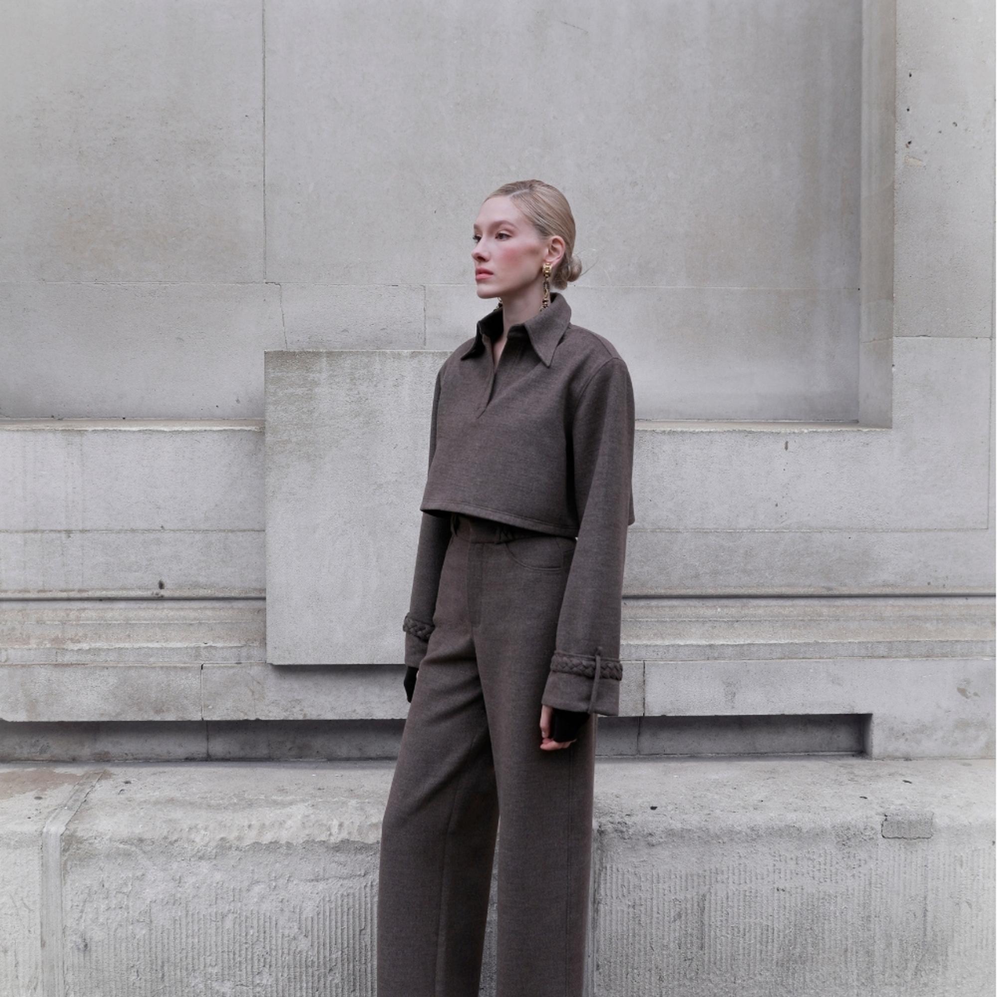 Wabi Sabi Kadın Soho Polo Yaka Kazak