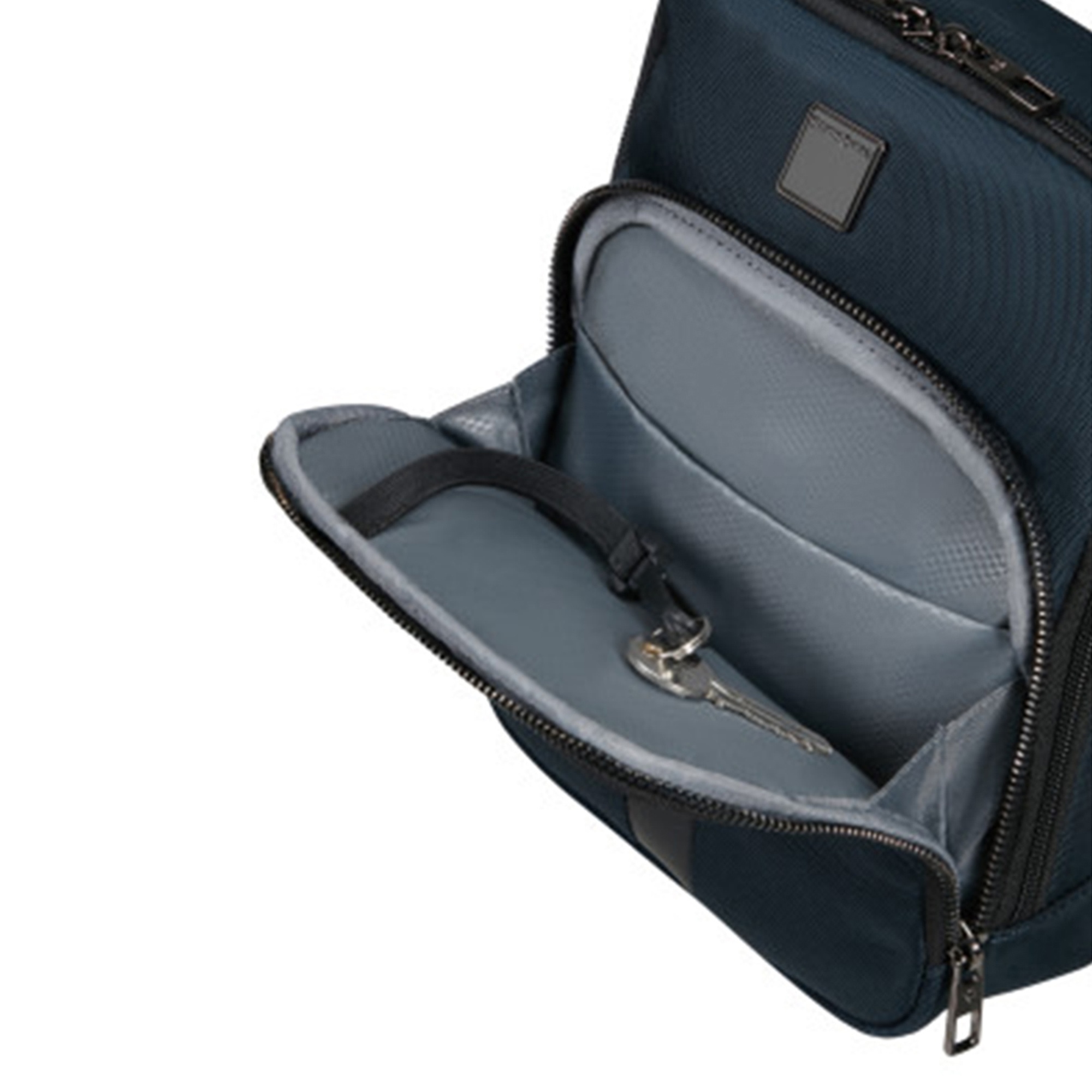 Samsonite Lacivert Sacksquare Omuz Çantası