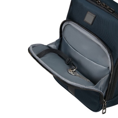  Samsonite Lacivert Sacksquare Omuz Çantası