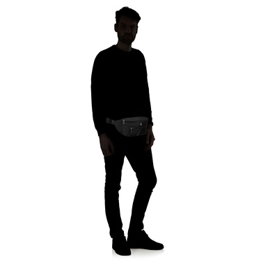  Samsonite Siyah Waist Bel Çantası