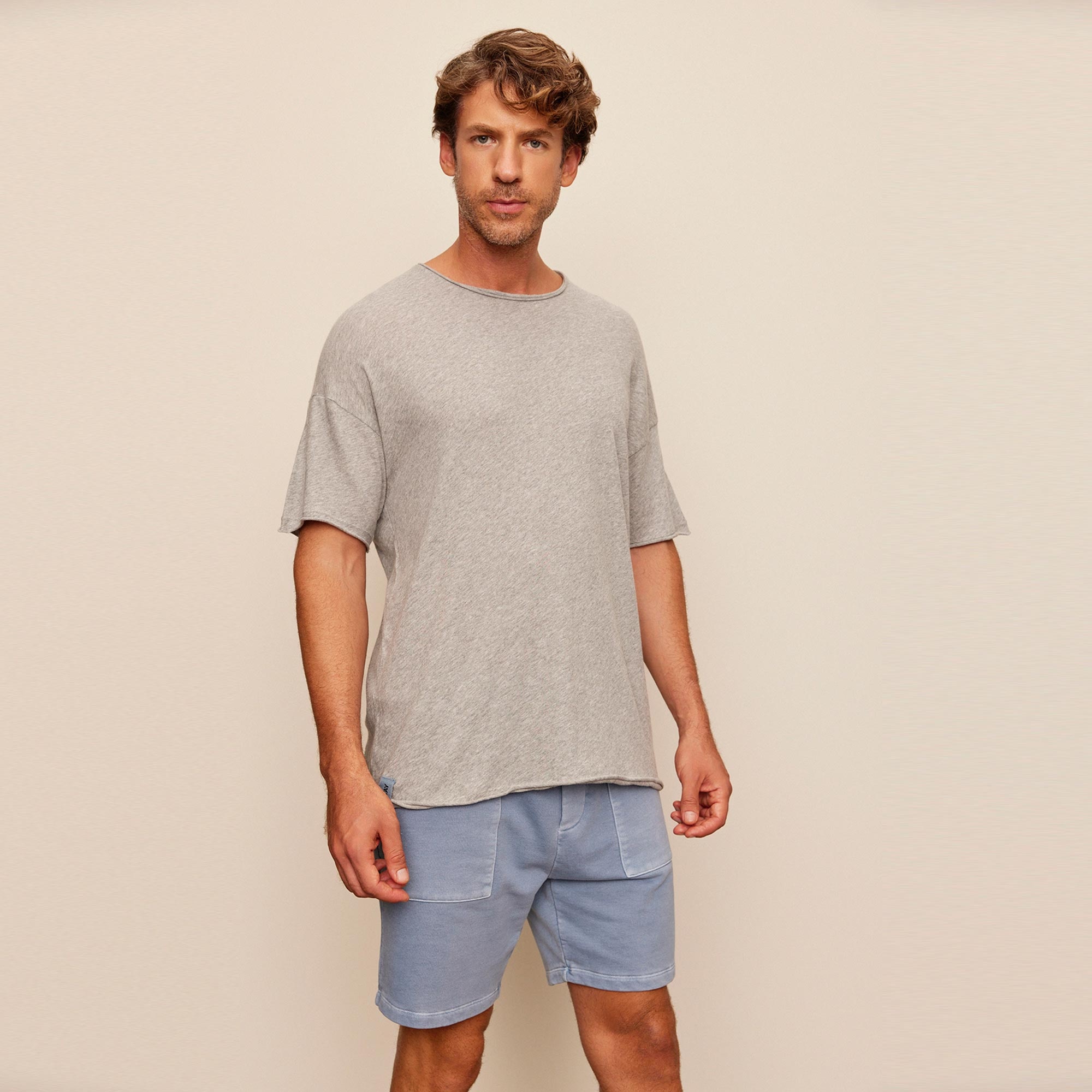 The Stay Line Lonzo Erkek Gri T-Shirt