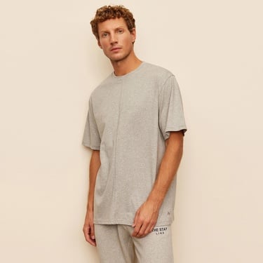  The Stay Line Soley Unisex Gri T-Shirt