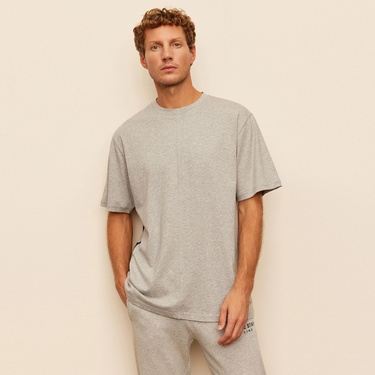  The Stay Line Soley Unisex Gri T-Shirt