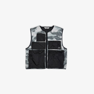  Rains Dili Mesh Vest Unisex Gri Yelek