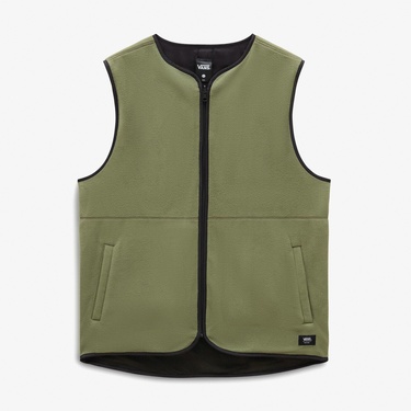  Vans Rosewood Reversible Vest Erkek Yeşil Ceket