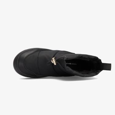  Tommy Hilfiger Flag Kadın Siyah Bot