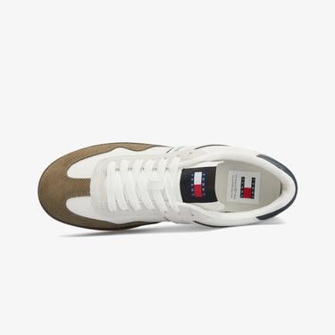  Tommy Jeans The Greenwich Retro Erkek Beyaz Spor Ayakkabı