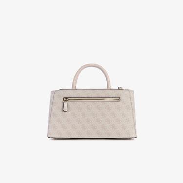  Guess Eco Erica 2 Comp Sat Eco Mietta Small Society Satchel Kadın Gri El Çantası