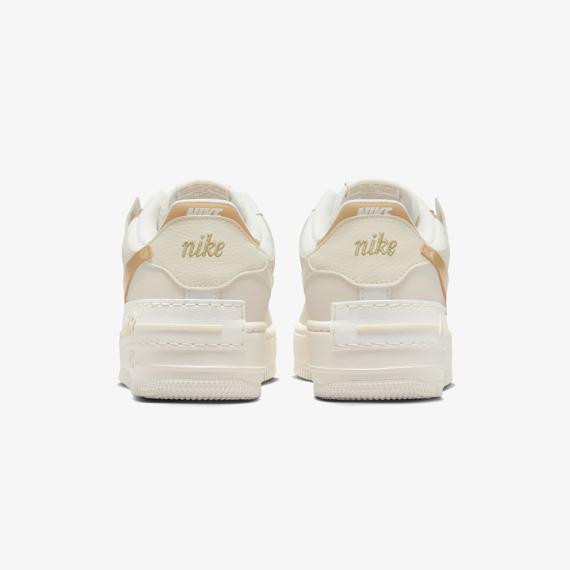 Nike Air Force 1 Shadow Kadın Bej Spor Ayakkabı